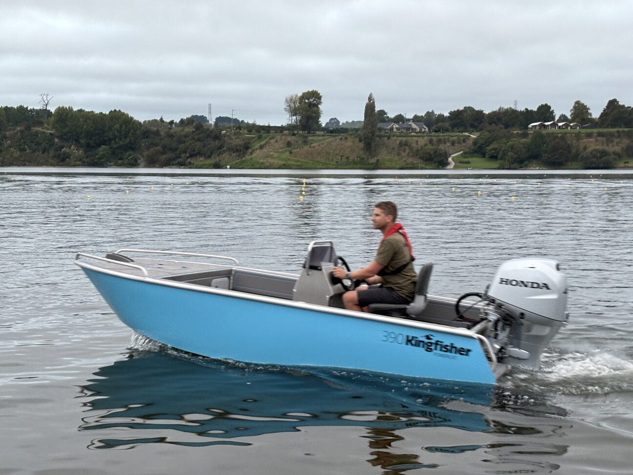 390 Powercat Side Console